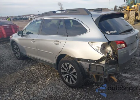 2016 Subaru Outback 2.5I Limited z USA, uszkodzony, nr VIN 4S4BSBNC0G3238338